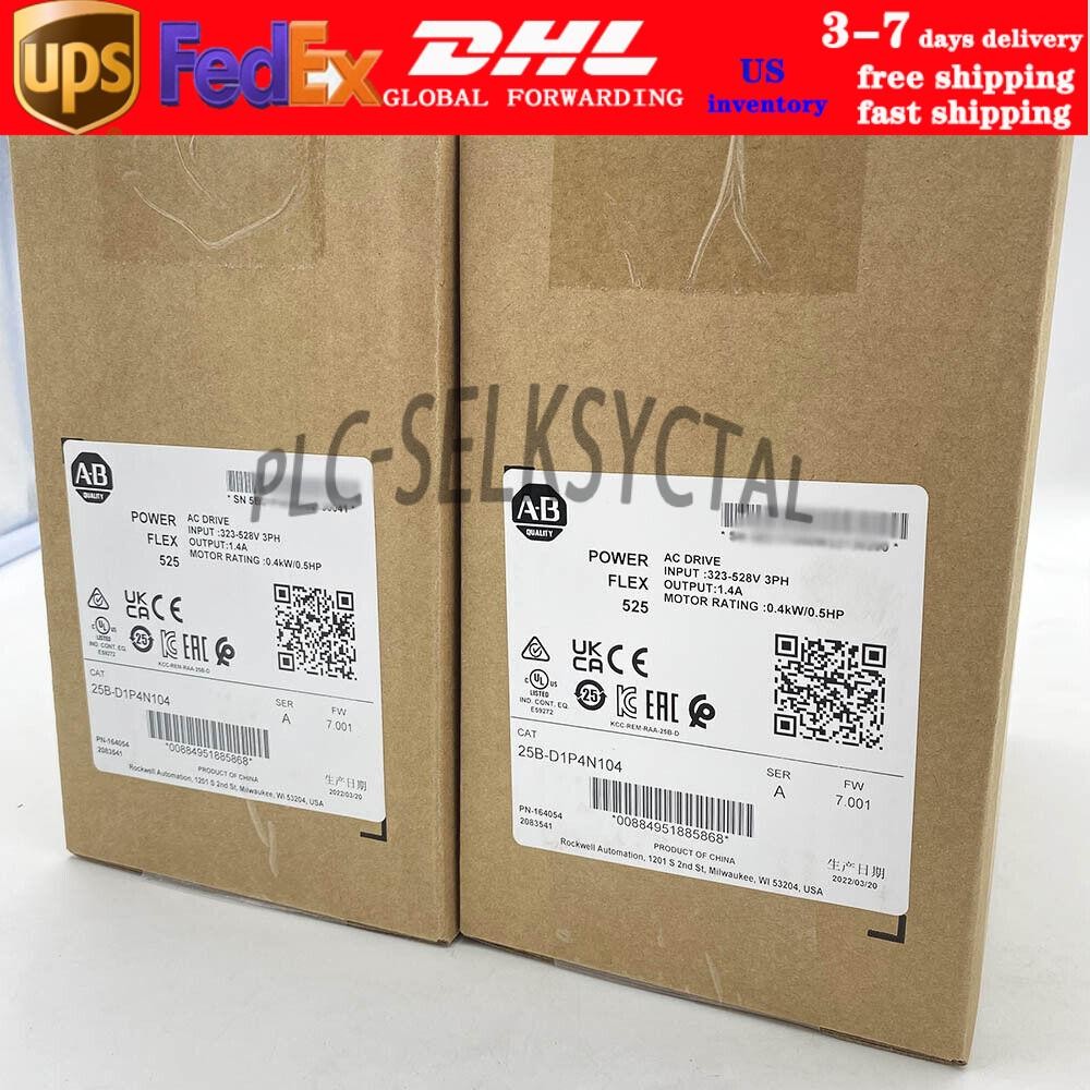 AB NEW Sealed AB 22AD1P4N104 Allen-Bradley 22A-D1P4N104 PowerFlex4 AC Drive AB NEW Sealed AB 22AD1P4N104 Allen-Bradley 22A-D1P4N104 PowerFlex4 AC Drive