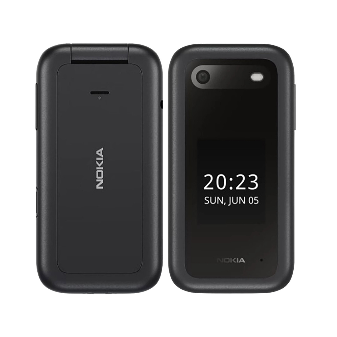 Nokia 2760 Flip 4G LTE Unlocked GSM KaiOS Flip Phone Keypad 5 MP Camera Flash