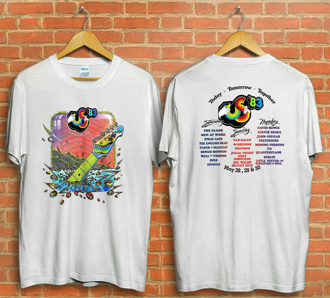 VINTAGE 1983 US FESTIVAL T-SHIRT NEW VINTAGE 1983 US FESTIVAL T-SHIRT NEW