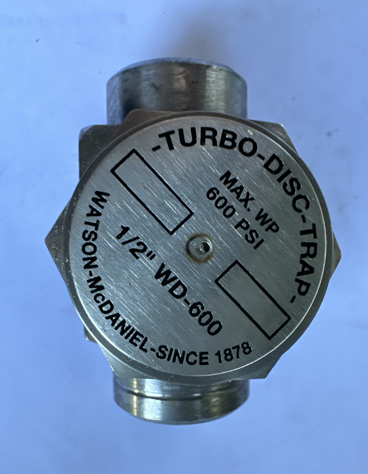 Watson-Mcdaniel WD-600 Steam Trap 1/2 Inch 600 PSI Watson-Mcdaniel WD-600 Steam Trap 1/2 Inch 600 PSI
