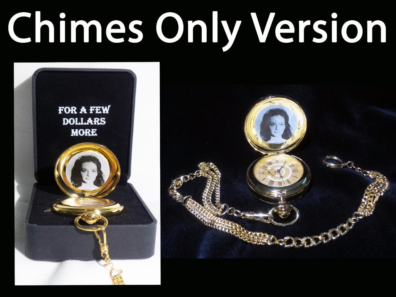Music Pocket Watch FOR A FEW DOLLARS MORE - Chimes Only Version - Clint Eastwood