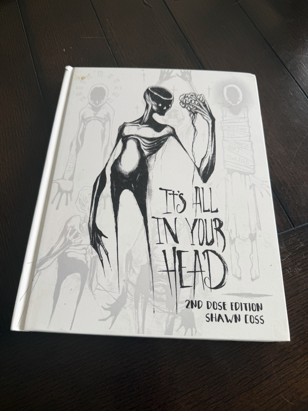 It\'s All In Your Head 2nd Dose Edition By Shawn Coss Hardcover Art Book HC It\'s All In Your Head 2nd Dose Edition By Shawn Coss Hardcover Art Book HC