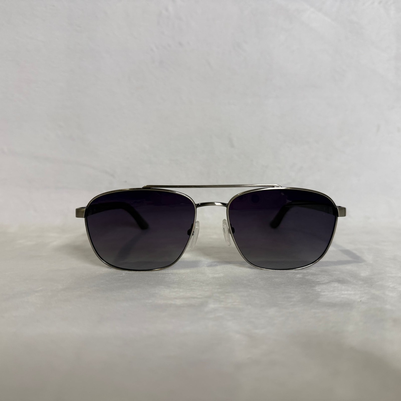 Pro Acme Polarized Aviator Sunglasses Metallic Gray with Black Case Pro Acme Polarized Aviator Sunglasses Metallic Gray with Black Case
