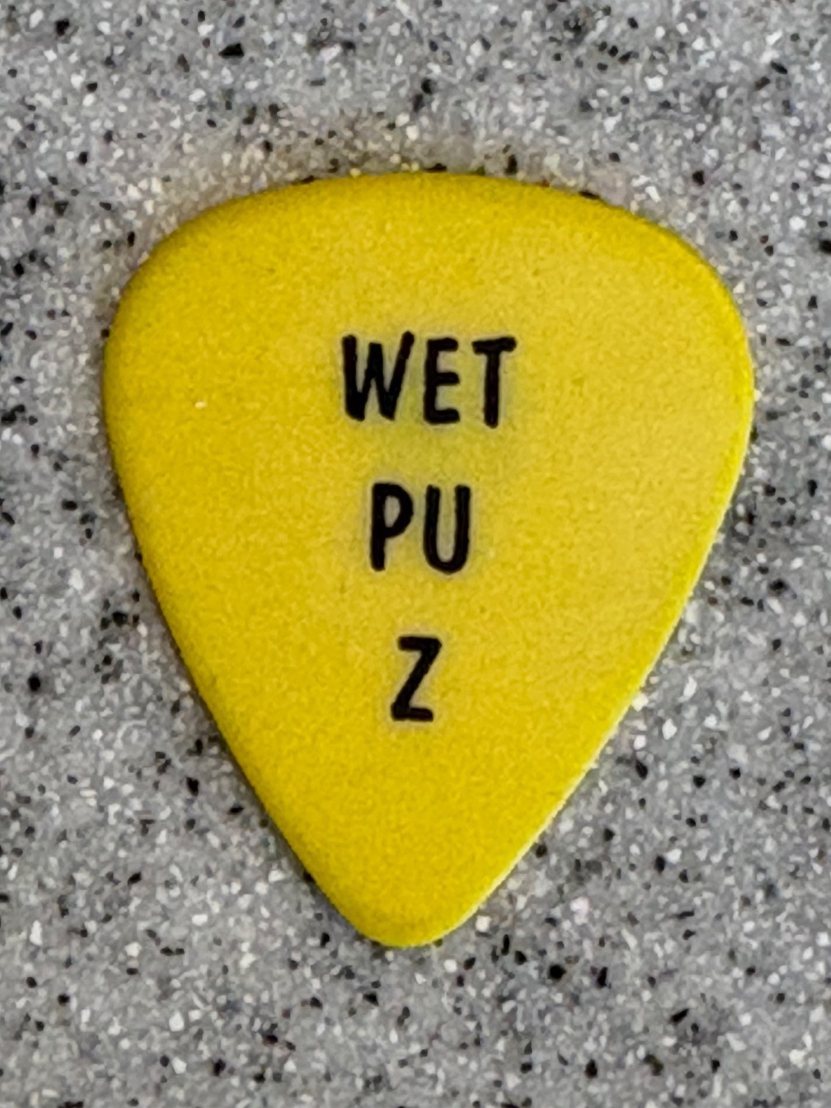 John Mellencamp 1999 Toby Myers concert tour signature stage Guitar Pick