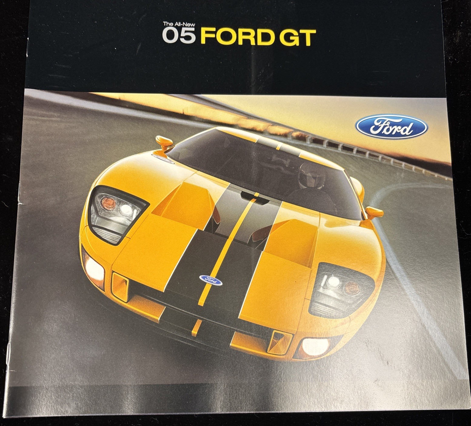 2005 FORD GT  SALES BROCHURE 11 X 11 NEW
