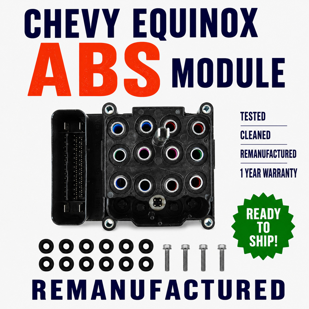 25926937 OEM Anti-Lock Brake ABS GM® Module 2010-2011 Chevrolet Equinox Tested