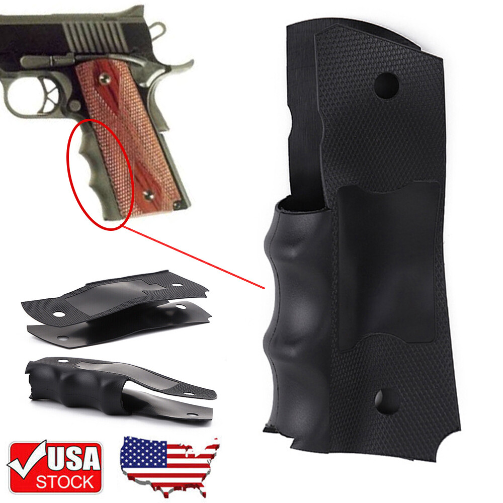 For PG1911-1 Grip Wraparound Rubber Government Finger Groove Grip Insert For PG1911-1 Grip Wraparound Rubber Government Finger Groove Grip Insert