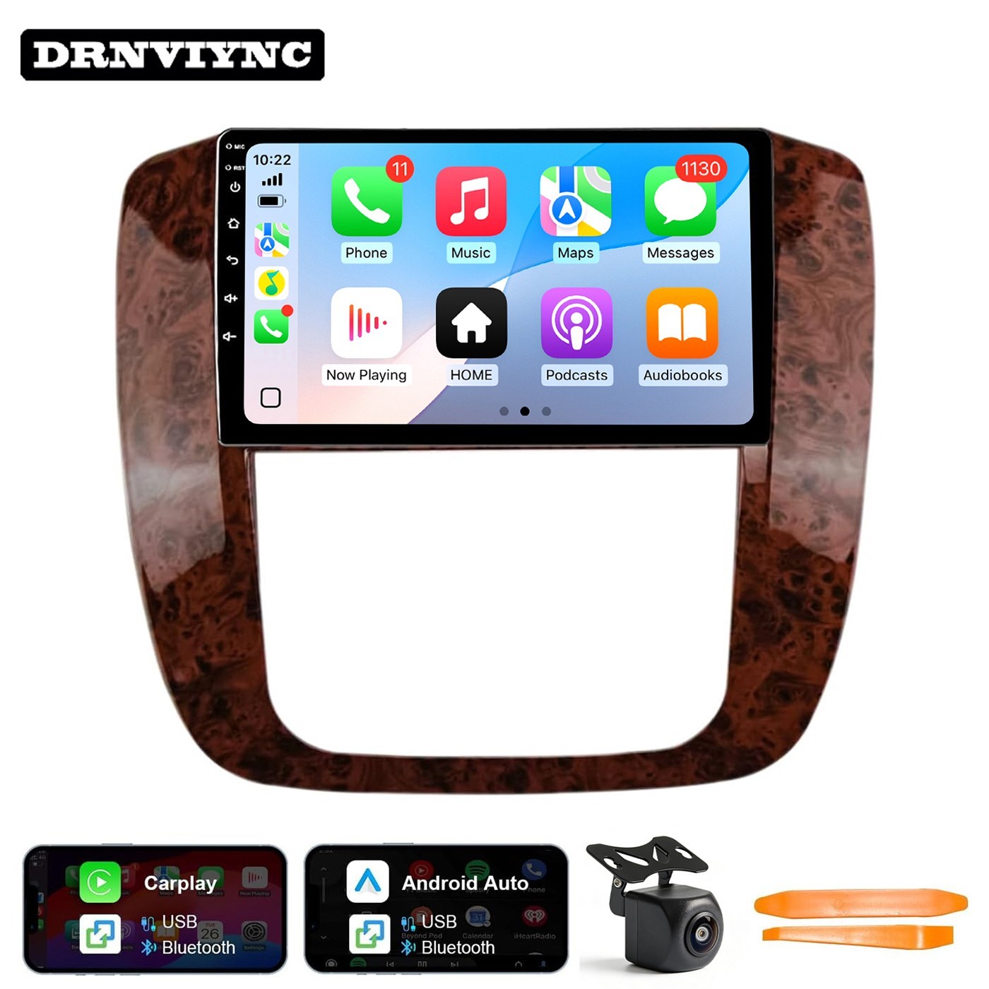 For 2007-2012 Chevy Suburban GMC Yukon Radio Stereo Head Unit CarPlay GPS 9\ For 2007-2012 Chevy Suburban GMC Yukon Radio Stereo Head Unit CarPlay GPS 9\