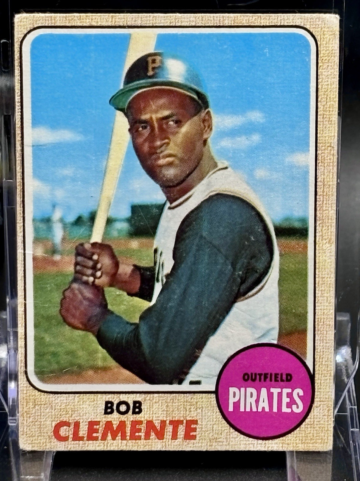 1968 Topps - Roberto Clemente #150 Called Bob on Card 1968 Topps - Roberto Clemente #150 Called Bob on Card
