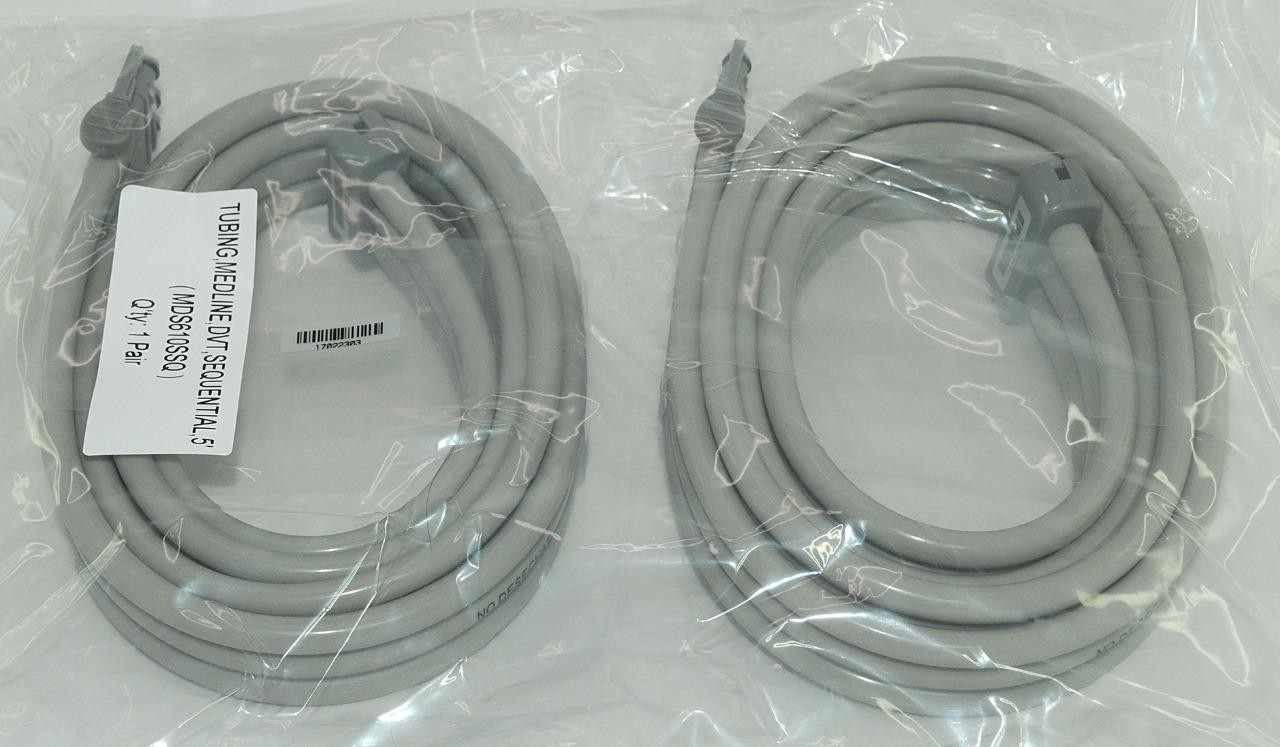 Medline ~ MDS610SSQ 5' Tubing Pair of 2 Medical Supply Replacement Hoses *NEW