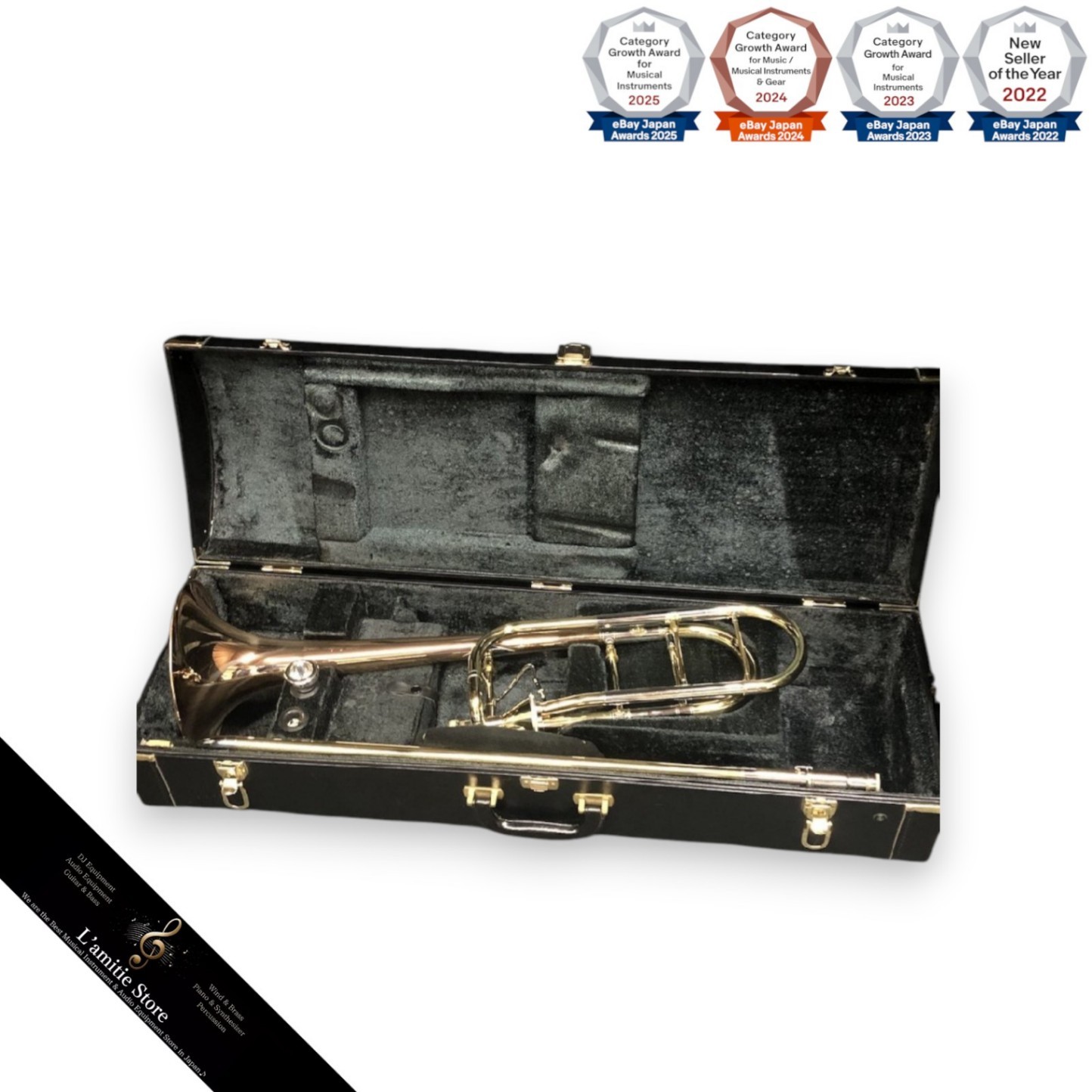 Getzen 3047AFR Tenor/Bass Trombone Adjusted Minor Wear