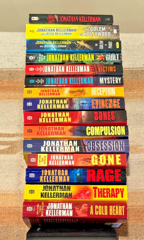 Jonathan Kellerman PB Lot of 15 Cold Heart Guilt Golem of Paris Butchers Theater