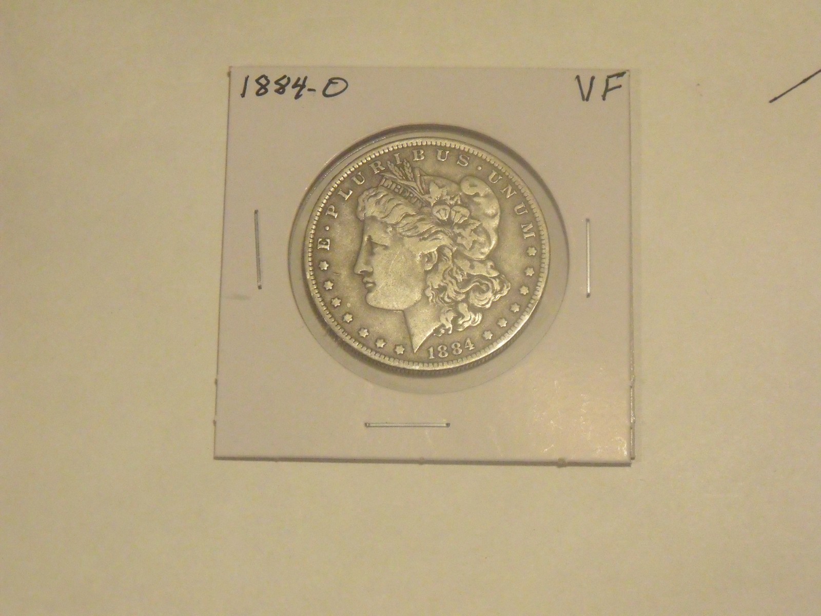 Silver 1884-O Morgan Dollar Nice VF condition Silver 1884-O Morgan Dollar Nice VF condition