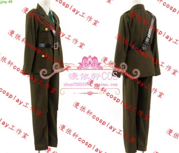Anime Aph Hetalia England Cosplay Costume Clothing Uinform Full Set Outfit Suit