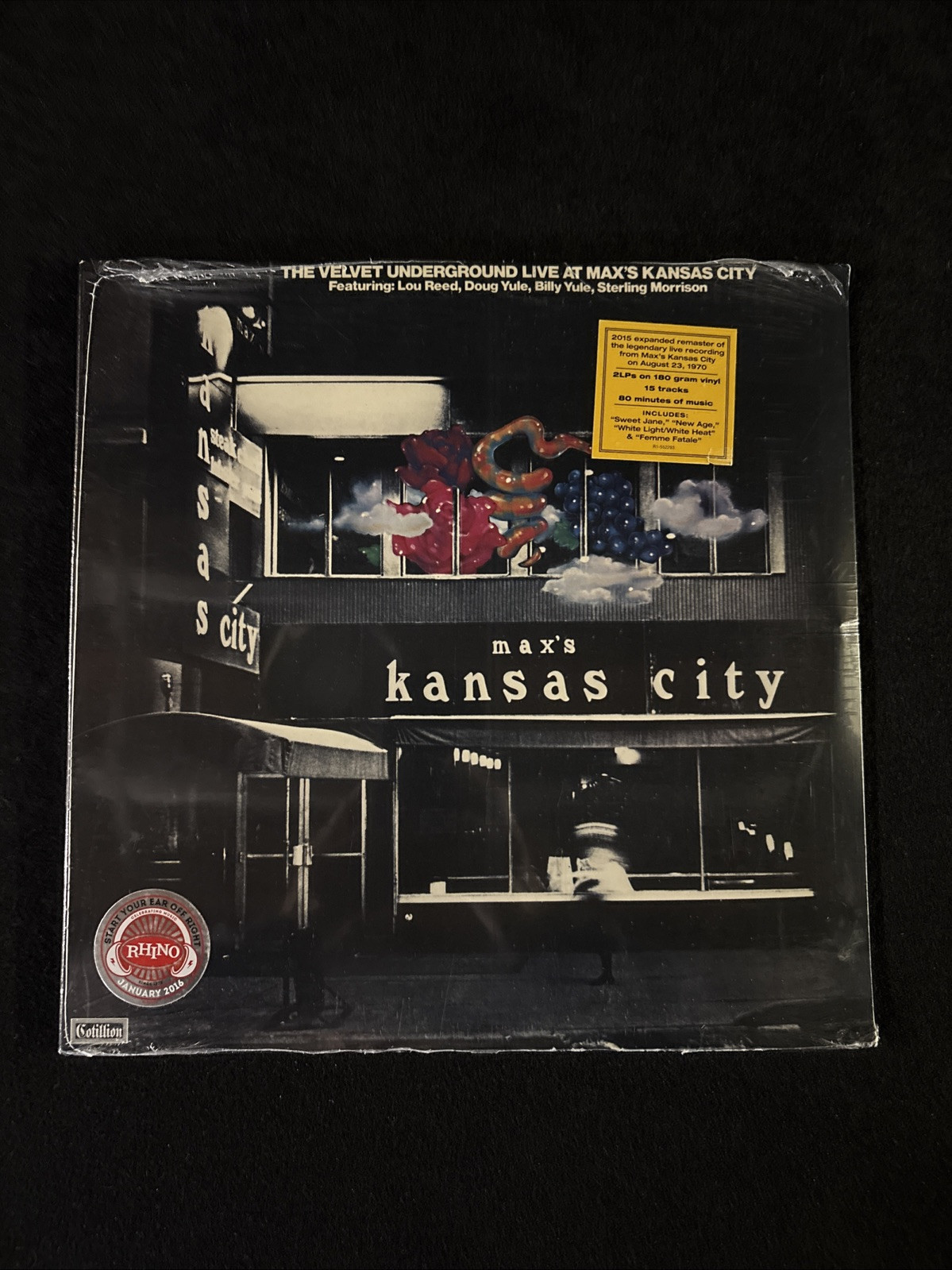 SEALED Live at Max's Kansas City by Velvet Underground (Record, 2016) 180g HYPE