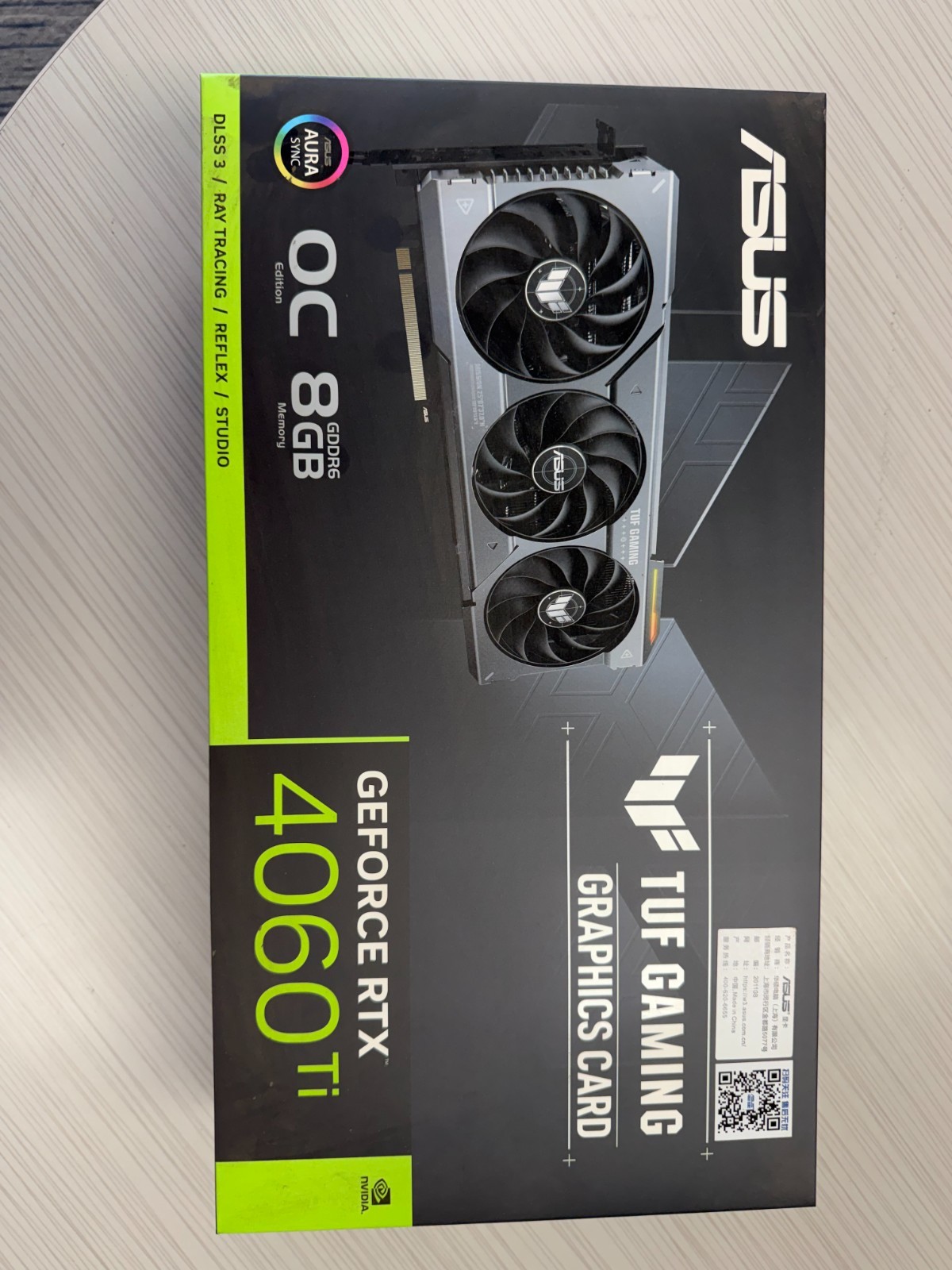 ASUS Tuf Gaming GEFORCE RTX 4060 TI 8GB