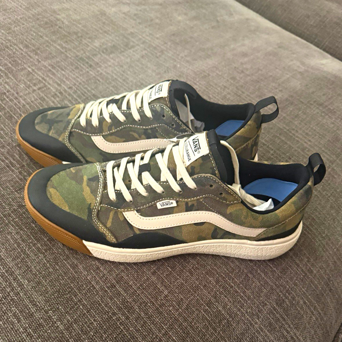 VANS Rare UltraRange Exo Suede Camo woodland Men\'s Sneakers VN0A4UWMVWD NIB 13 VANS Rare UltraRange Exo Suede Camo woodland Men\'s Sneakers VN0A4UWMVWD NIB 13