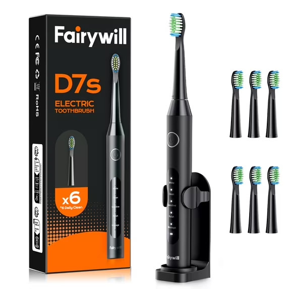 Fairywill Sonic Electric Toothbrush for Adults