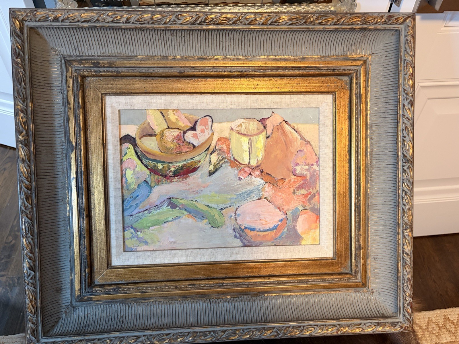 Beautiful Oil Painting Post Impressionism Or Mid Century American Colorist