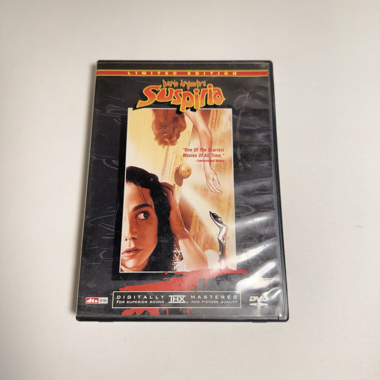 Suspiria 1977 Limited Edition 3 Disc DVD Goblin Soundtrack Used Great Condition Suspiria 1977 Limited Edition 3 Disc DVD Goblin Soundtrack Used Great Condition