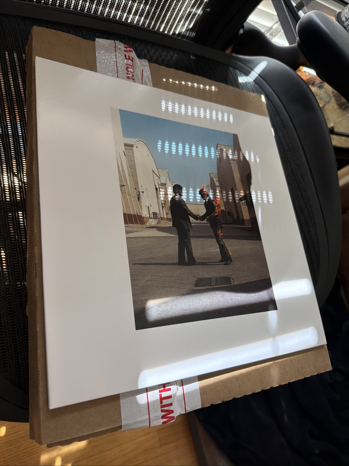Pink Floyd WISH YOU WERE HERE Blood Rec. LP 50th Anniversary Vinyl * /7,500 Pink Floyd WISH YOU WERE HERE Blood Rec. LP 50th Anniversary Vinyl * /7,500