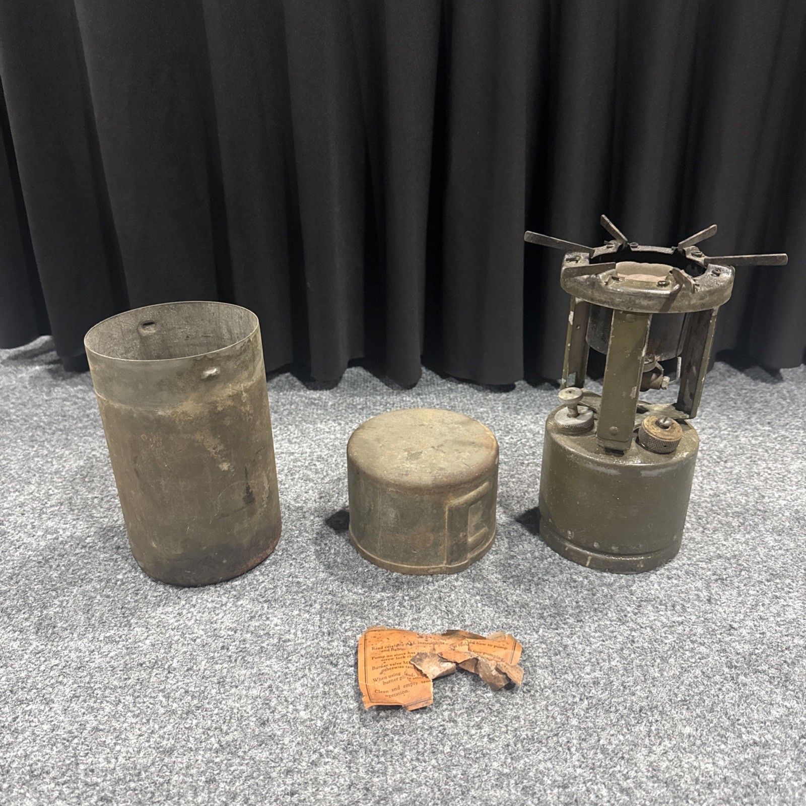 1943 Ww2 Us Army Gasoline Field Stove 1943 Ww2 Us Army Gasoline Field Stove