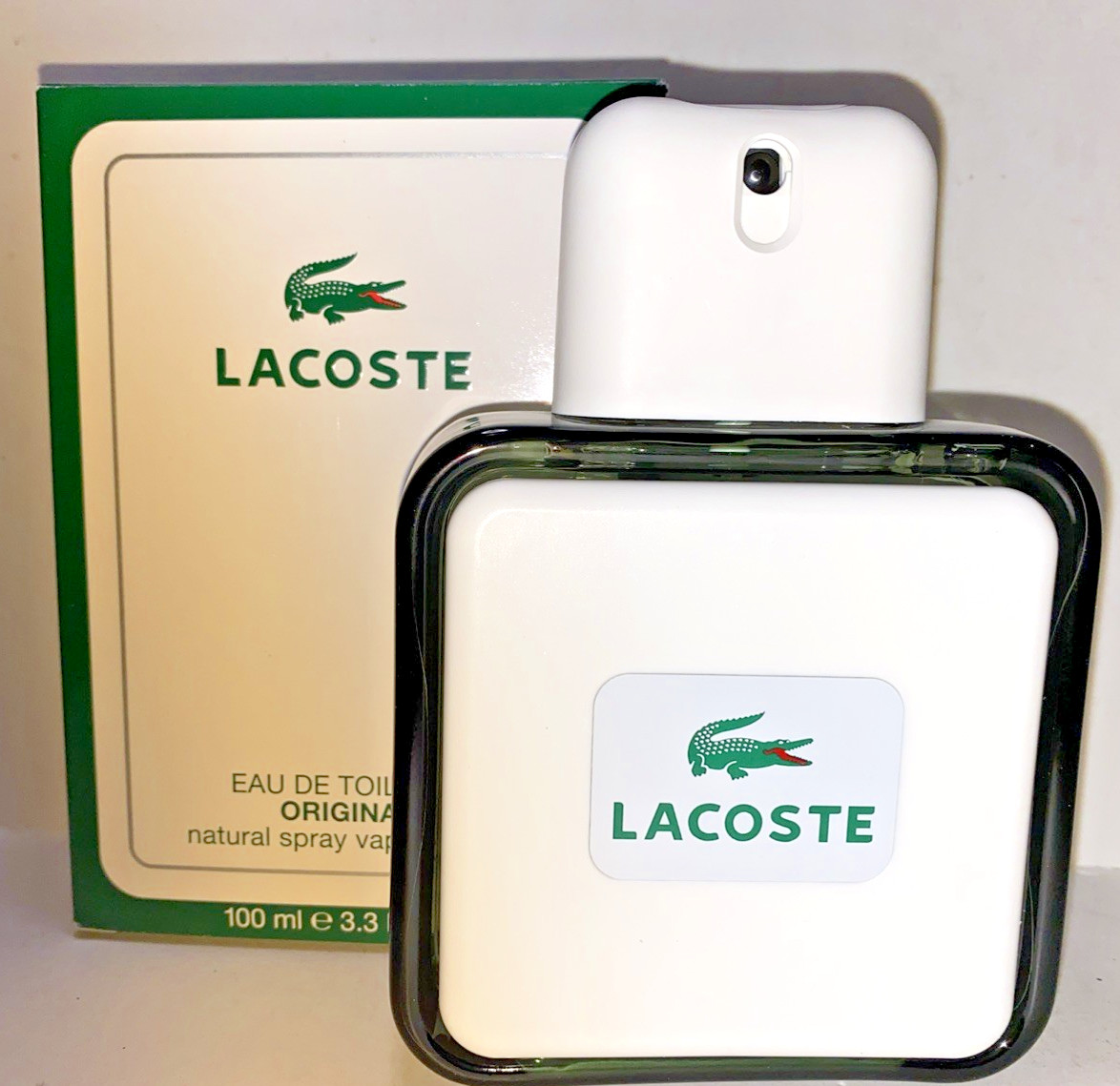 LACOSTE ORIGINAL EDT Spray For Men 3.3 FL.OZ / 100 ML Rare Original Formula NEW LACOSTE ORIGINAL EDT Spray For Men 3.3 FL.OZ / 100 ML Rare Original Formula NEW
