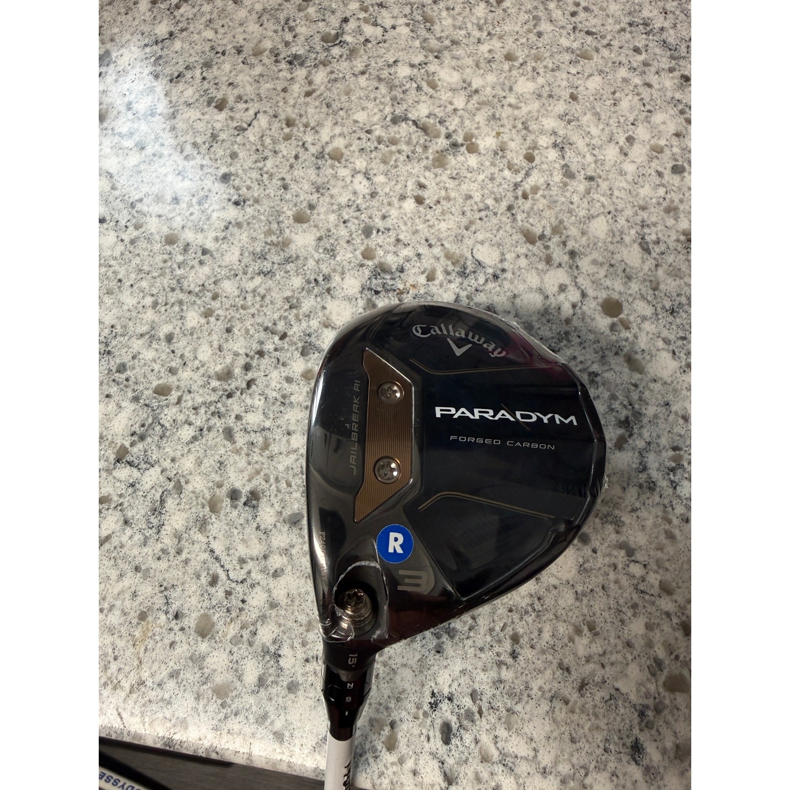 Callaway Paradym 3 Wood 15° LH HZRDUS Silver 60 Regular Flex NEW w/ Headcover