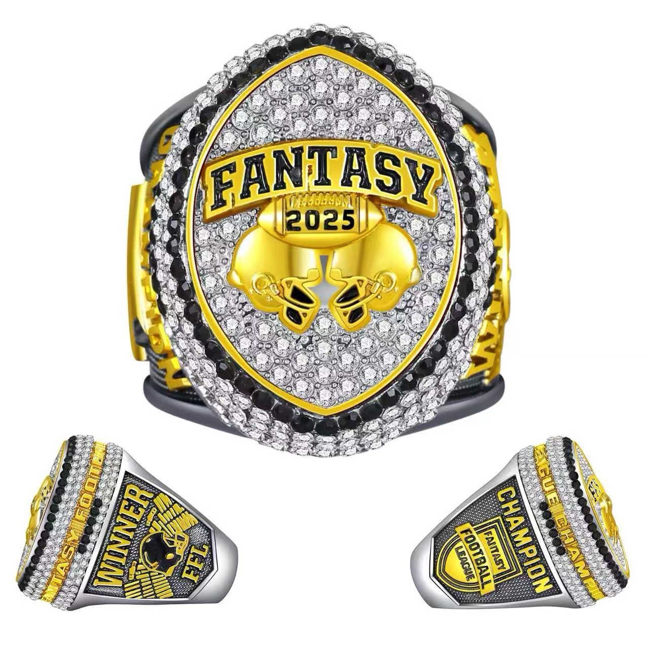 2025 Fantasy Football Championship Ring League Champion USA SELLER