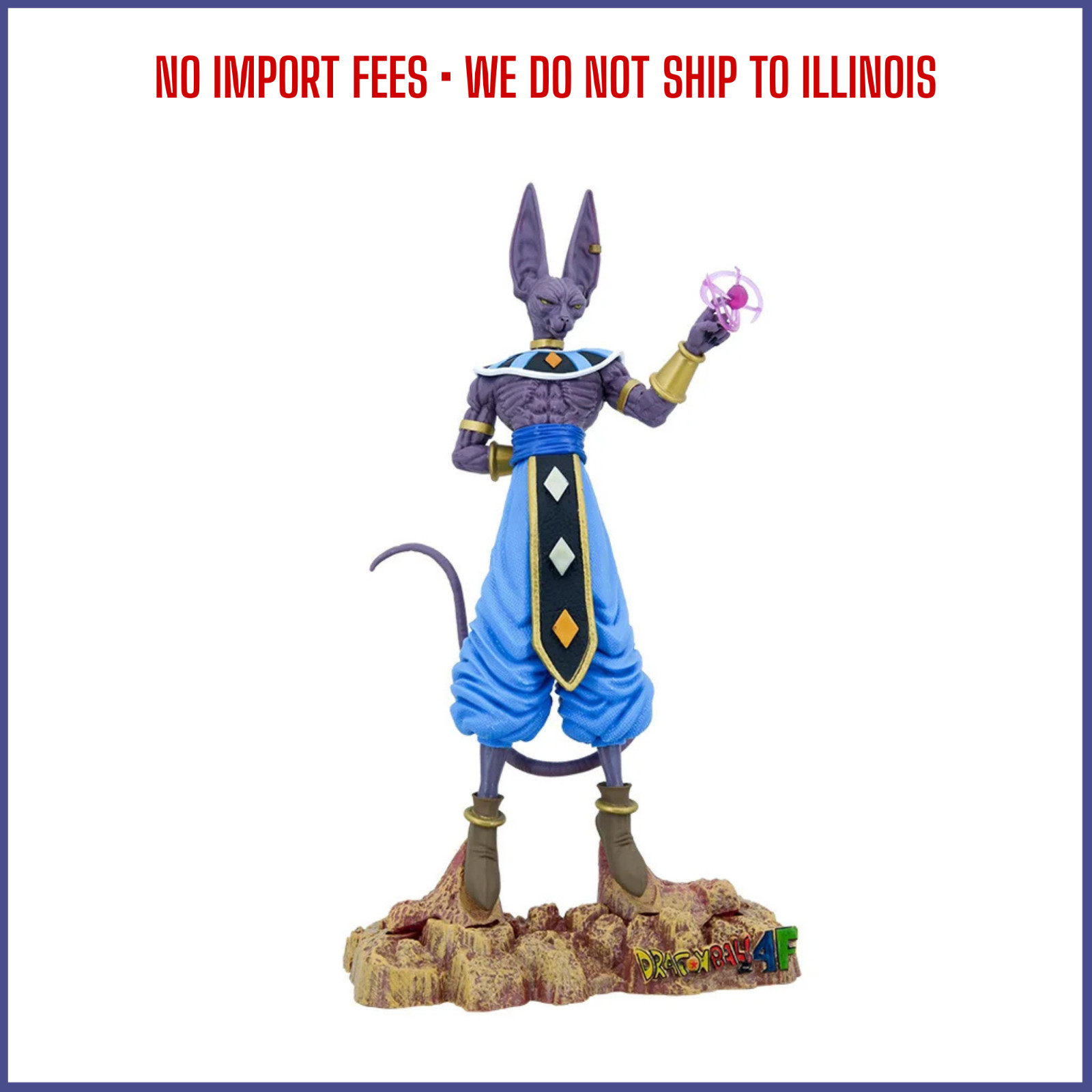 HOT DEAL 30cm Dragon Ball Z Beerus Super God of Destruction Figure Model HOT DEAL 30cm Dragon Ball Z Beerus Super God of Destruction Figure Model