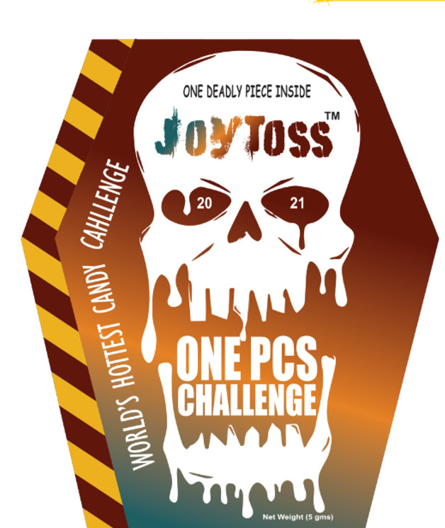 JOY TOSS One Deadly Candy – Extremely Hot & Spicy Candy (pack of 40)