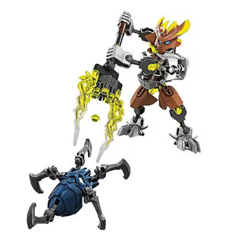 Bionicle Skull Warrior Action Figure Building Blocks Set for Kids-NO OriginalBox
