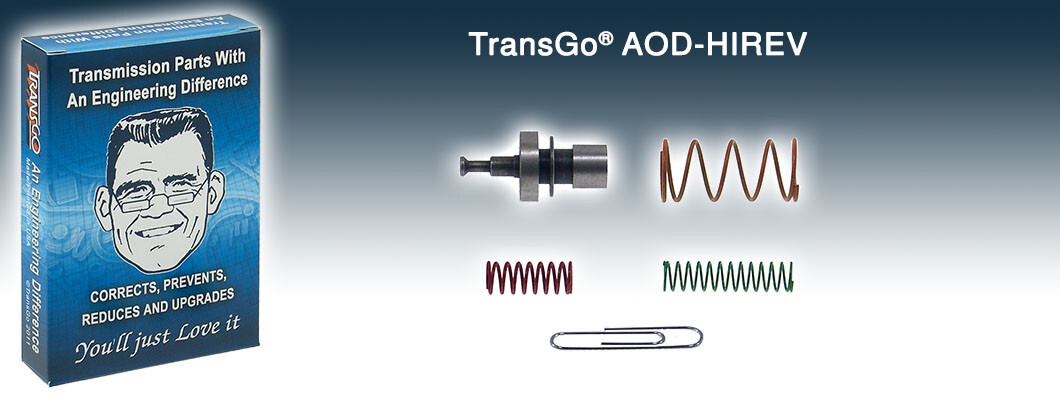 1980-UP AOD FIOD Ford Transmission High-Rev Governor Kit TransGo (AOD-HIREV) 1980-UP AOD FIOD Ford Transmission High-Rev Governor Kit TransGo (AOD-HIREV)