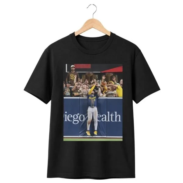 Garrett Mitchell Game Saving Catch 2026 Shirt Graphic Tee Gift For Fan
