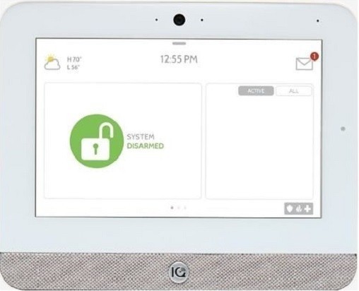 QOLSYS iQ5 iQP5001 319 WIRELESS ALARM SYSTEM ALARM.COM VERIZON NO WALL MOUNT U