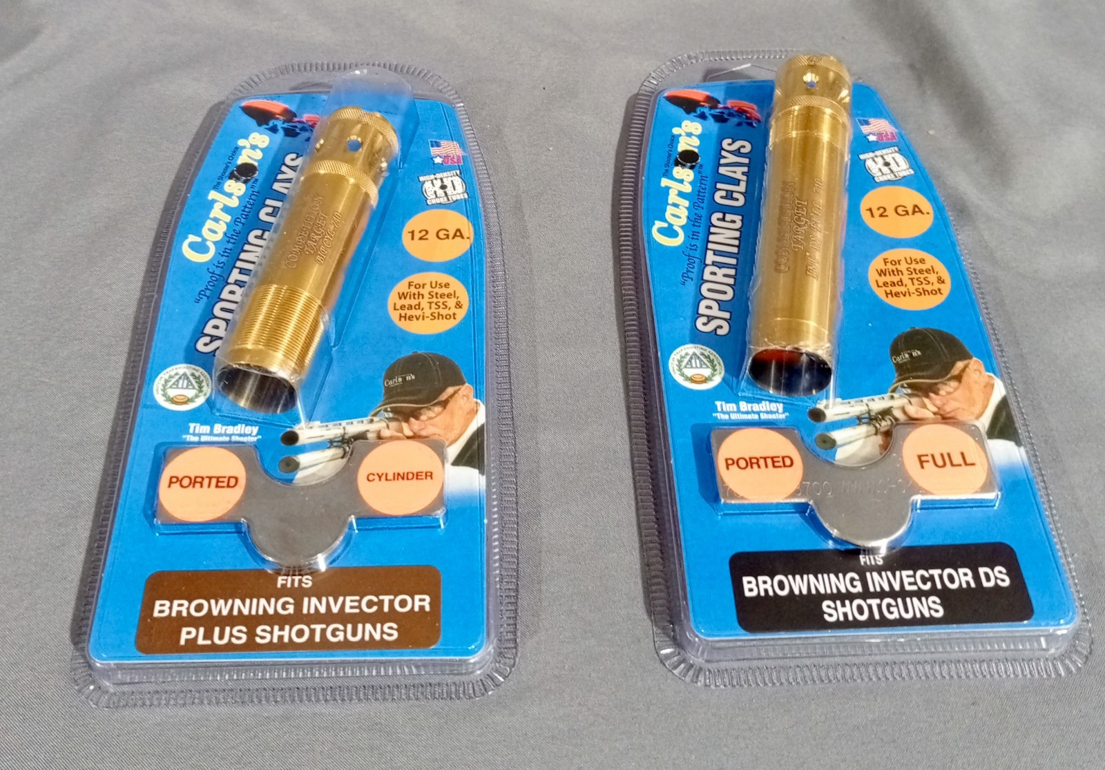 Lot Of 2 Carlsons Sporting Clays 12 GA. Lot Of 2 Carlsons Sporting Clays 12 GA.