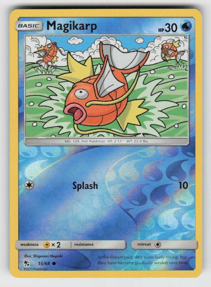 Reverse Holo Magikarp 15/68 Common Hidden Fates Near Mint Reverse Holo Magikarp 15/68 Common Hidden Fates Near Mint