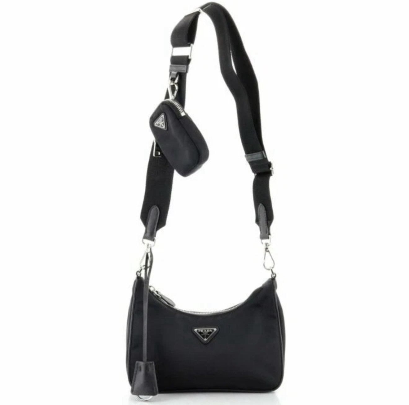 PRADA Re-Edition 2005 Crossbody Small Black Nylon PRADA Re-Edition 2005 Crossbody Small Black Nylon