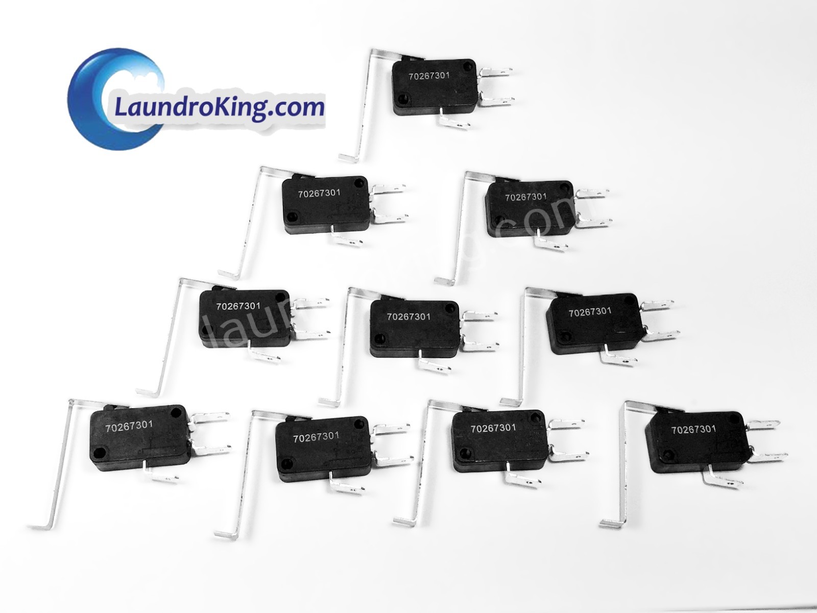 70267301 (10) PIECES GENERIC AIR FLOW SWITCH FOR HUEBSCH / SPEED QUEEN  DRYERS 