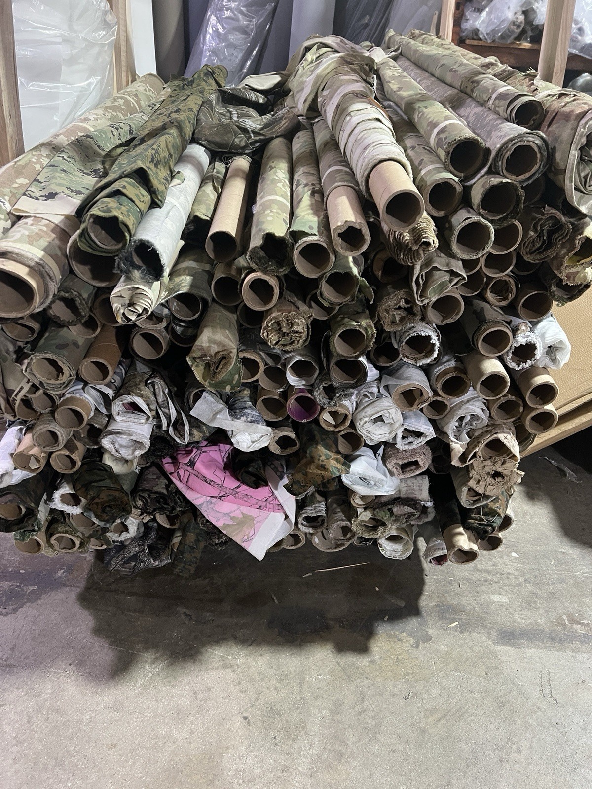 Camo Fabric Mystery Bundle – 10+ Yards Total Military & Tactical Assortment