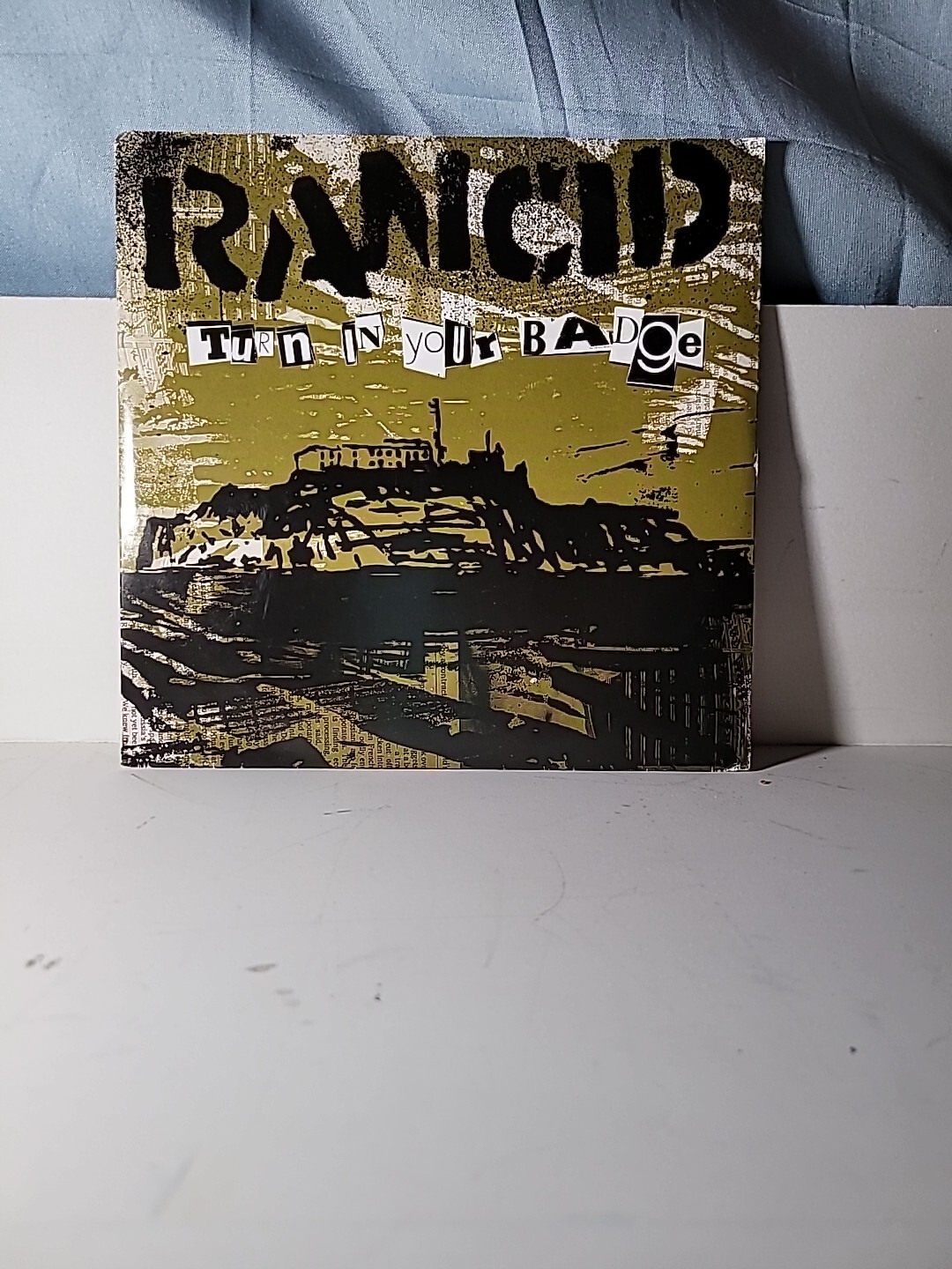 RANCID Turn In Your Badge YELLOW 7” Vinyl Record RARE COLOR RANCID Turn In Your Badge YELLOW 7” Vinyl Record RARE COLOR