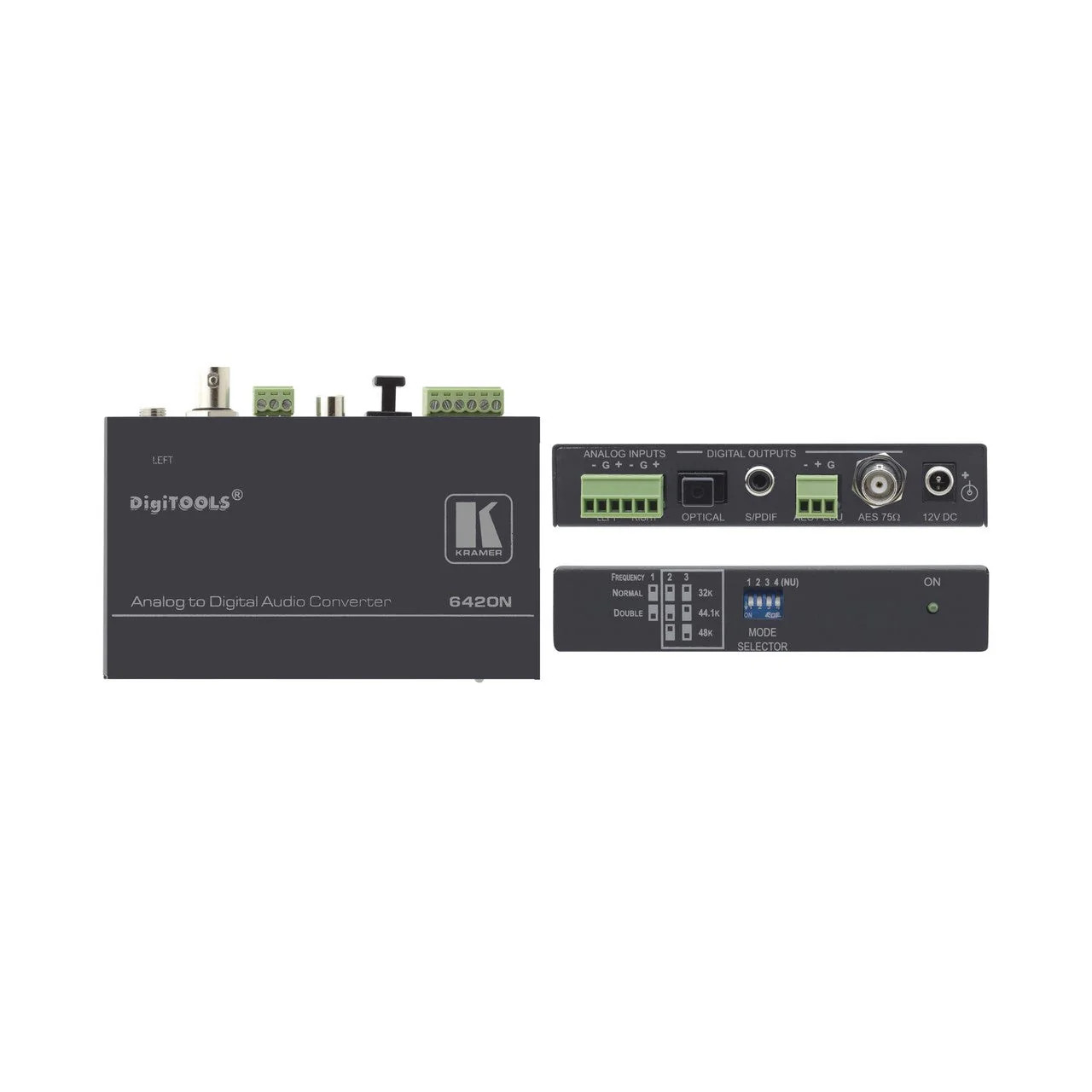 Kramer 6420N Balanced Stereo Audio to Digital Audio Format Converter Kramer 6420N Balanced Stereo Audio to Digital Audio Format Converter