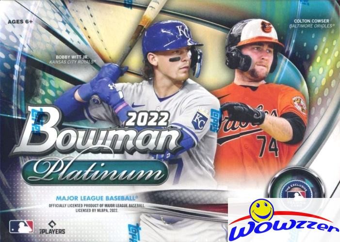 2022 Bowman Platinum Baseball EXCLUSIVE Factory Sealed Blaster Box