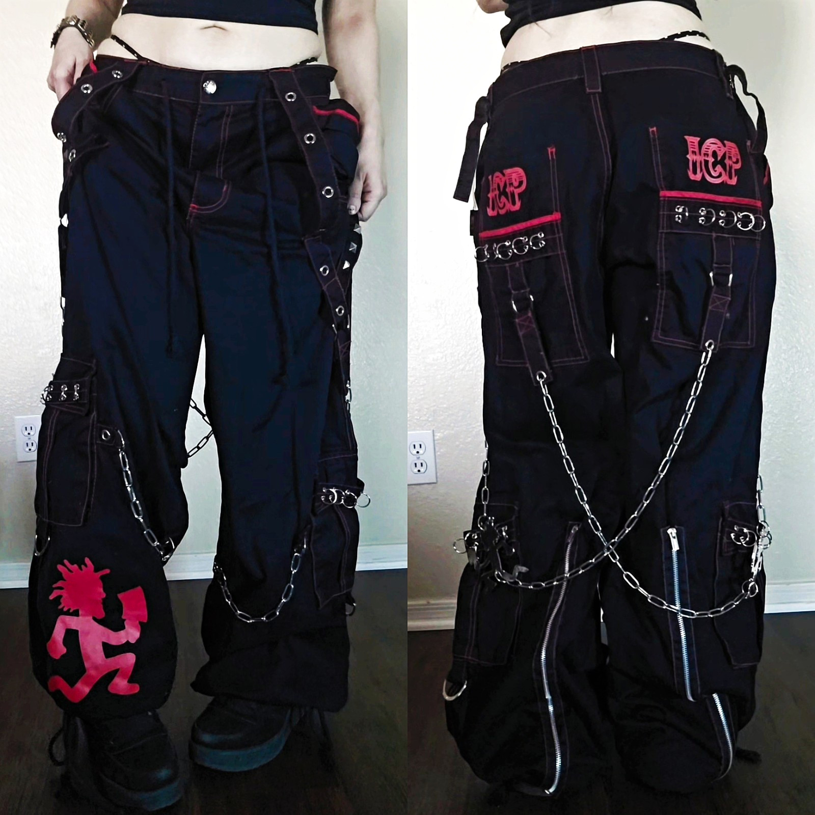 Insane Clown Posse TRIPP NYC Pants Vintage Rare NWT Size L Insane Clown Posse TRIPP NYC Pants Vintage Rare NWT Size L