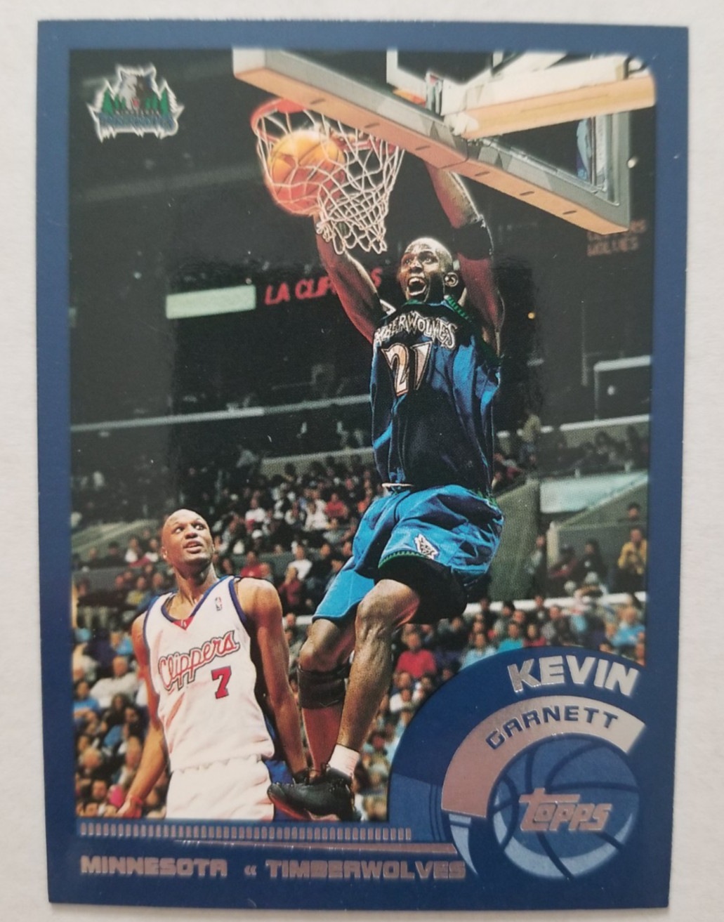 2002-03 Topps Kevin Garnett #30 2002-03 Topps Kevin Garnett #30