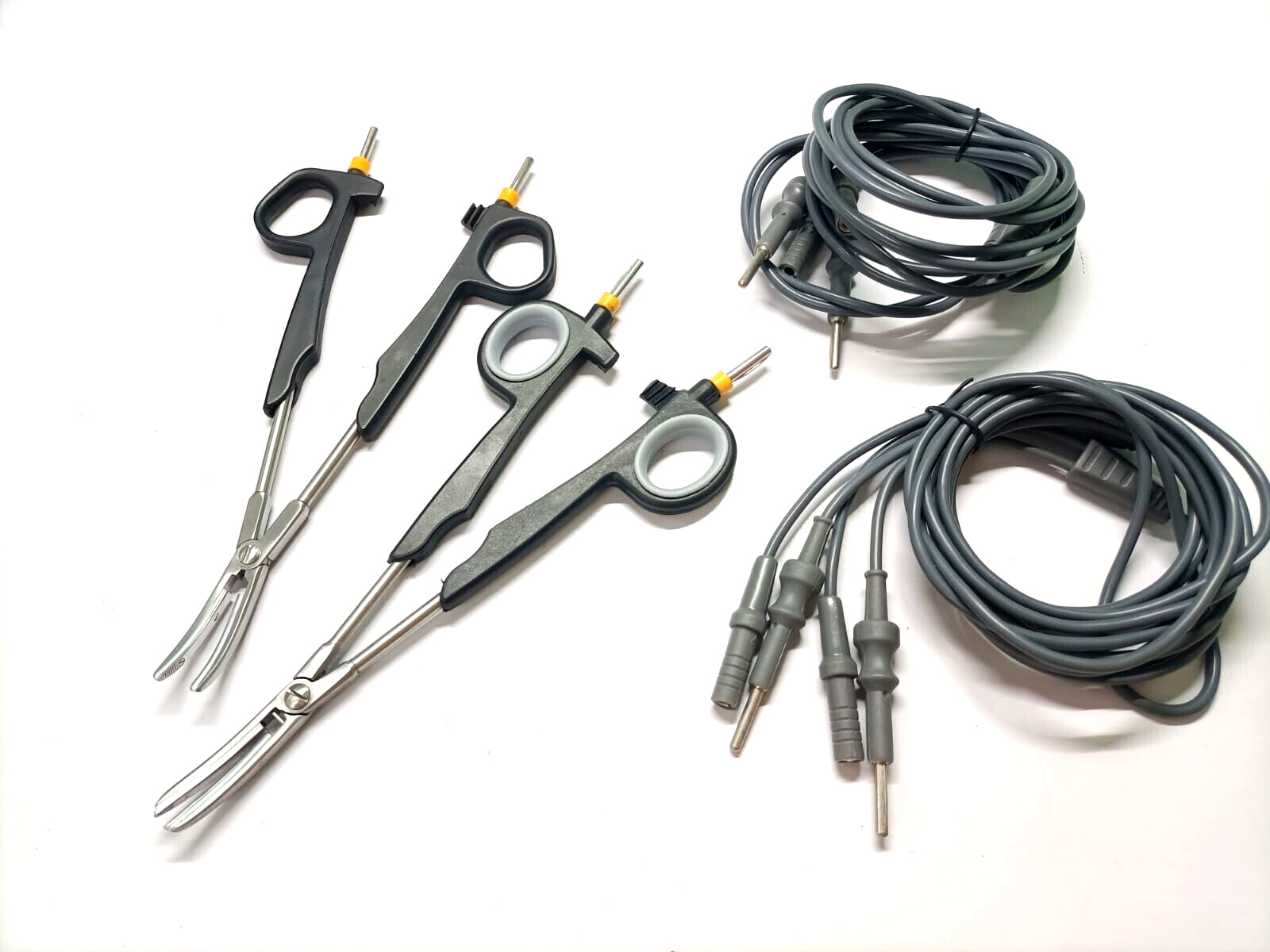 2pc Laparoscopic Biclamp Vessel Saler & Cable Best  Instruments