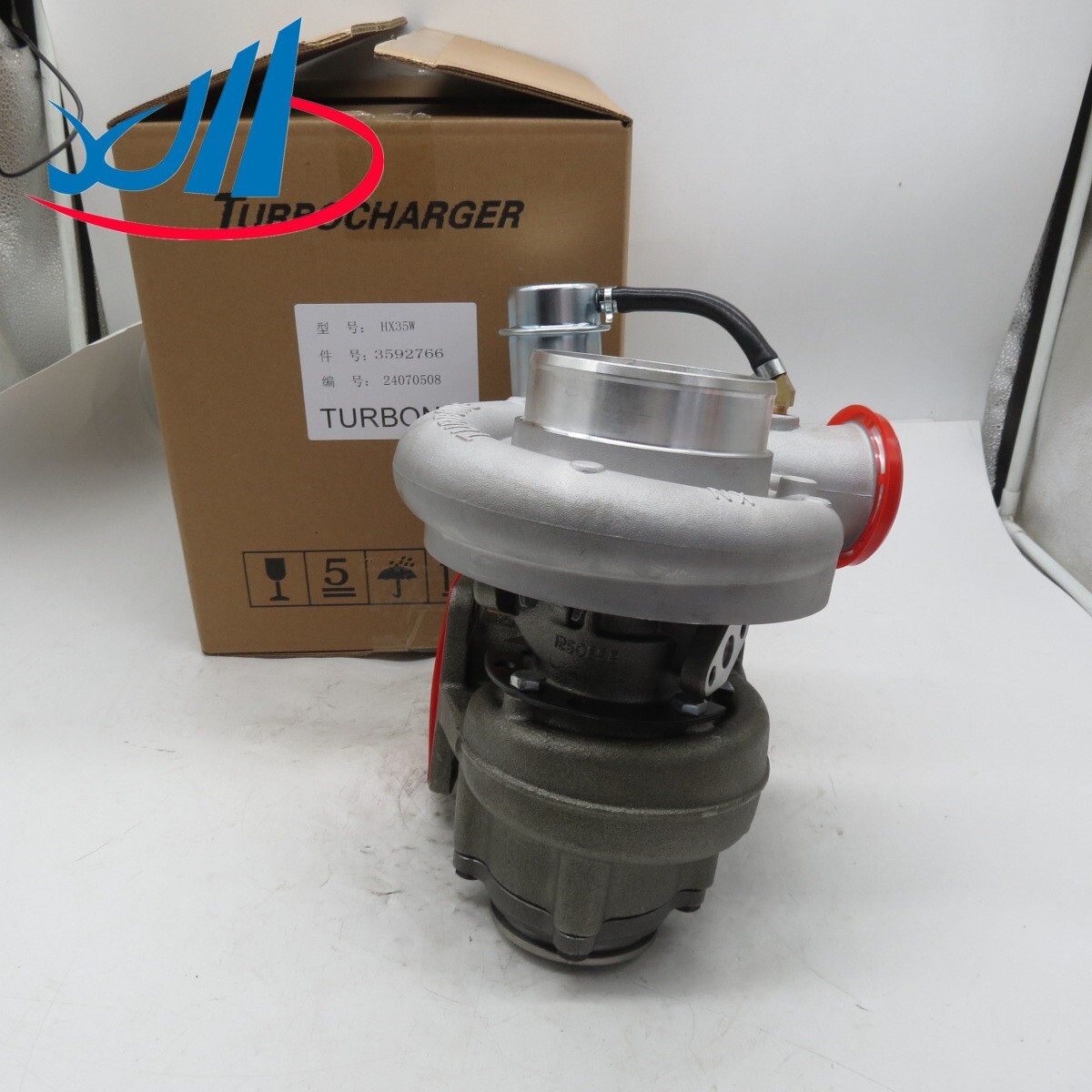 CUMMINS Engine Spare Part Turbocharger 3592766 HX35W TURBO