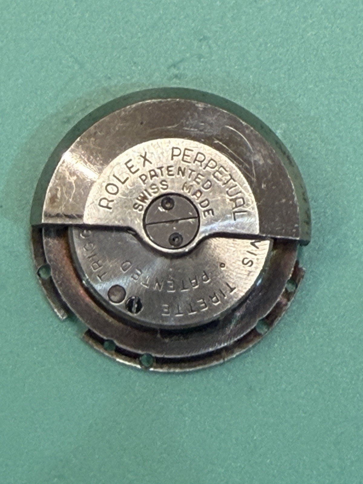 Vintage Rolex Perpetual Bubbleback Automatic Rotor Assembly 620 630 635 645