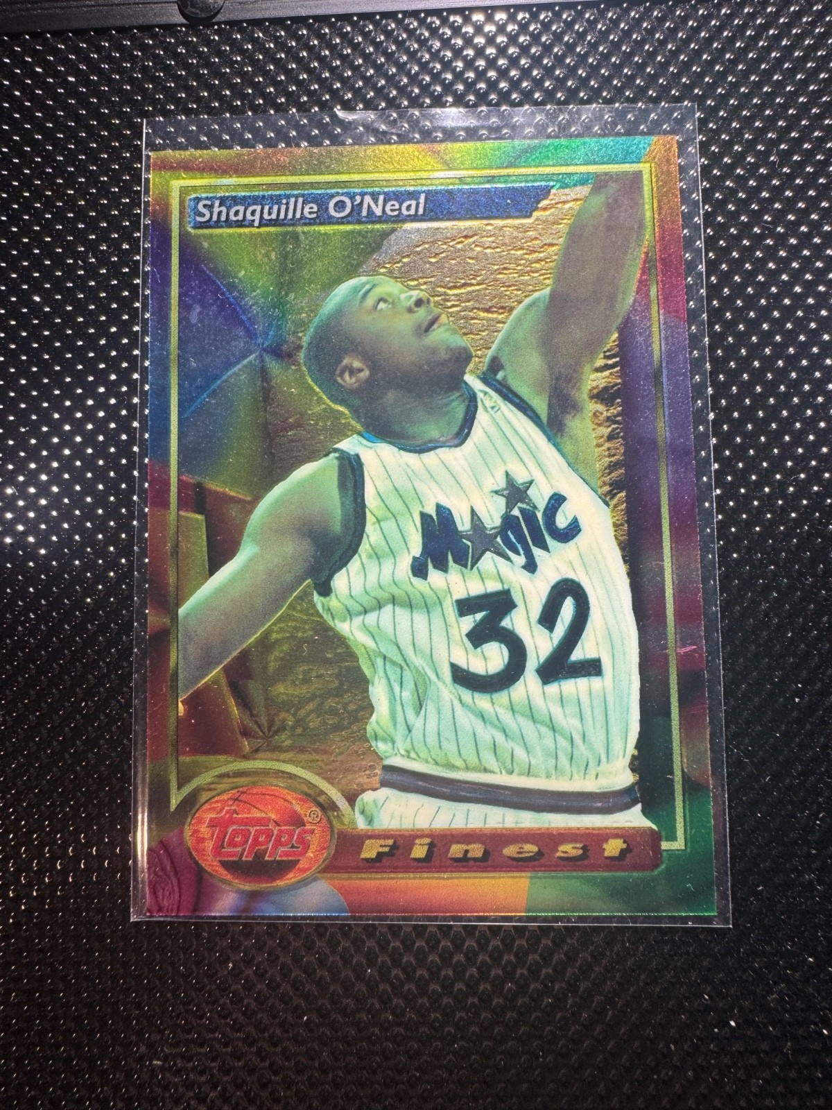 1993-94 Topps Finest Shaquille O\'Neal #3 Orlando Magic Shaq 1993-94 Topps Finest Shaquille O\'Neal #3 Orlando Magic Shaq