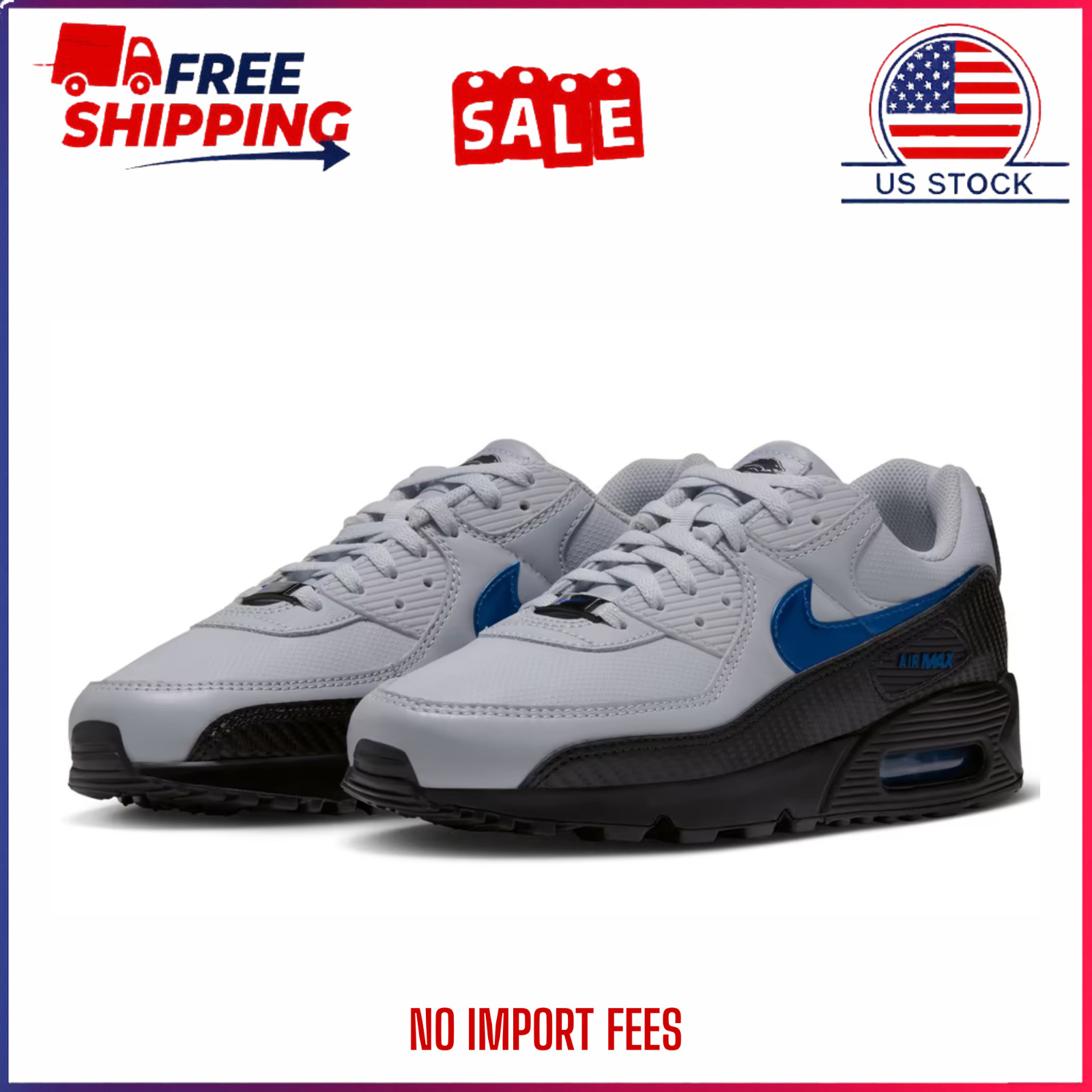 Detroit Lions Nike 2026 Rivalries Collection Air Max 90 Sneakers Silver Detroit Lions Nike 2026 Rivalries Collection Air Max 90 Sneakers Silver